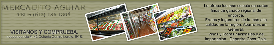 Mercadito Aguiar