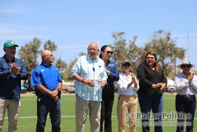 Gobernador entrega nuevos espacios para el deporte en Bahía Tortugas e Isla Natividad