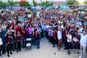 Ante más de 800 personas en la ballena, Milena Quiroga destaca que el pueblo debe marcar el rumbo de la transformación