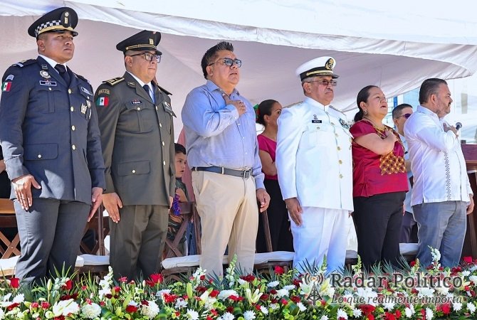 Conmemora XV Ayuntamiento de Los Cabos el 216º Aniversario de la Independencia de México con Desfile Cívico-Militar