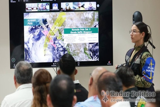 “Polo” podría afectar municipios del centro y norte de BCS; Gobernador pide atender medidas de prevención