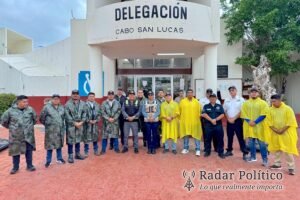 Refuerza Delegación de Cabo San Lucas acciones preventivas ante pronóstico de lluvias
