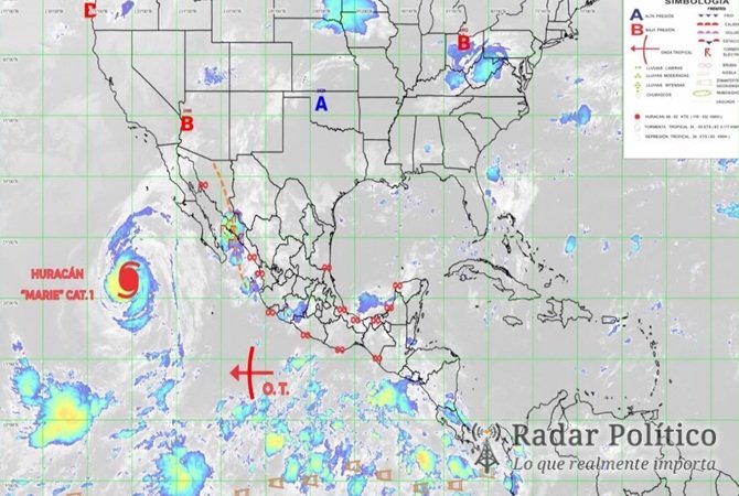 Consejo Estatal de Protección Civil mantiene vigilancia por pronóstico de lluvias en BCS