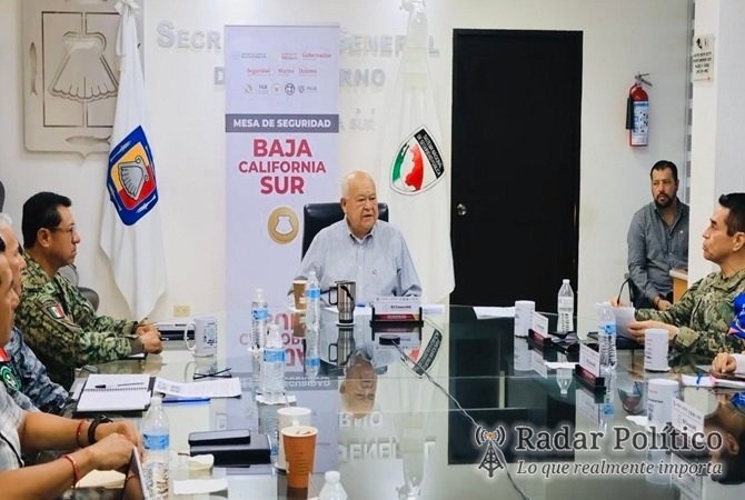 Mesa de Seguridad de BCS mantiene vigilancia sobre evolución y trayectoria del huracán Polo en el Pacífico