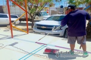 Rehabilitan e iluminan espacios deportivos en Cabo San Lucas