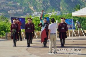 Delegación de Cabo San Lucas honra historia de BCS con ceremonia en Cerrito del Timbre