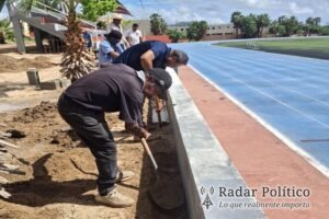 Con limpieza integral reactivan actividades en la Unidad Deportiva Leonardo Gastélum Villalobos Tras Lluvias