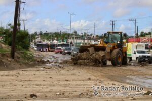 Mantiene Ayuntamiento de Los Cabos operativo permanente de limpieza tras lluvias