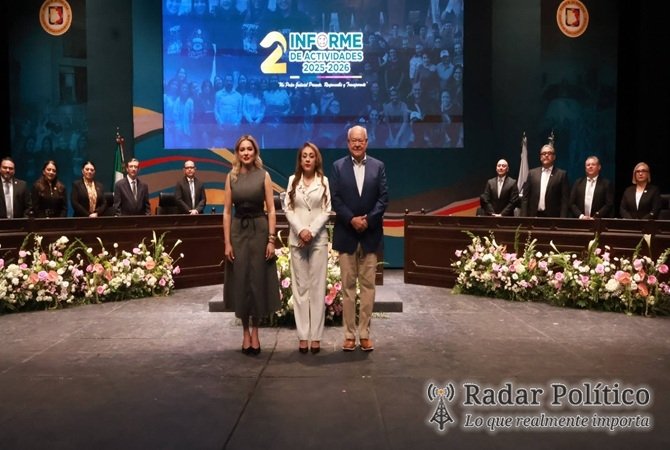 Gobernador asiste al Segundo Informe de Actividades del TSJ de BCS