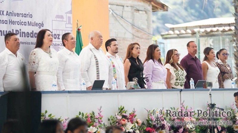Preside Gobernador sesión solemne por la Gesta Heroica de Mulegé; llama a mantener viva la memoria histórica